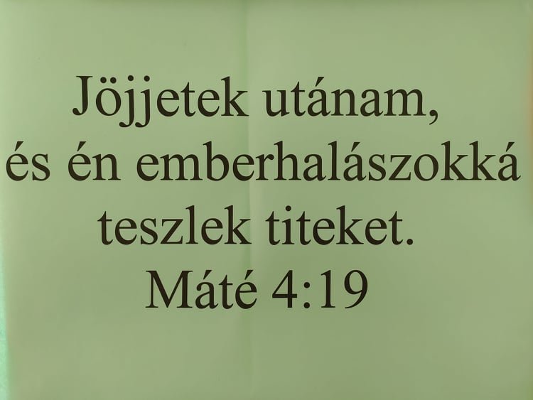 Ifjúsági és Vakációs Bibliahét 38